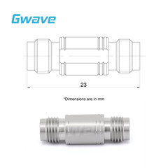 2.4mm Female to 1.85mm Female Adapter, DC – 50GHz
