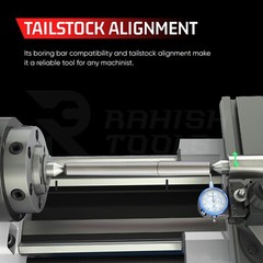 New MT5 Lathe Alignment Test Bar Alloy Steel Over All Length 17-1/2″Inch 5MT USA