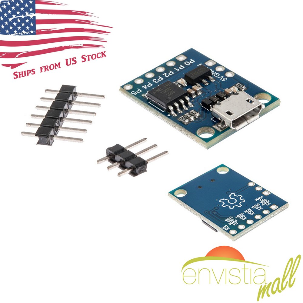 Digispark Kickstarter ATTINY85 Micro USB Development Board