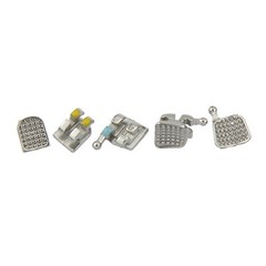 Dental Orthodontic Brackets Braces Metal Mini MIM Roth MBT 022 018 345 Hooks