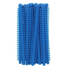 USA Orthodontic Elastics Ligature Ties Rubber Bands for Braces Color Black Grey