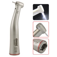 SANDENT Dental Electric Handpiece 1:5 Fiber Optic Contra Angle Standard E Type