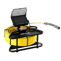 VEVOR Sewer Camera 98ft Drain Inspection, 4.3″ HD Screen (Without self-leveling)