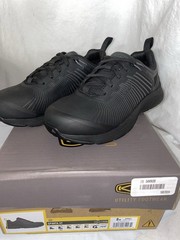 Keen Sparta XT Women’s Size 8M Safety Toe Work Shoes Slip Resistant Black/Black