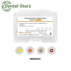 40Pcs Dental Composite Finishing Polishing Discs Coarse/Medium/Fine 9.5/12.5mm