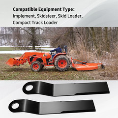 Heavy Duty AR400 Steel Fit for Mower King Skidsteer Brush Hog Cutter