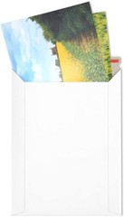 50 7×9 RIGID PHOTO DOCUMENT CARD MAILERS ENVELOPES STAY FLATS 100% RECYCLABLE