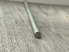 752 18% Nickel Silver 1/4″ Diameter x 11”+ turning stock Milling GERMAN SILVER