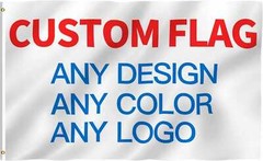 Custom Double Sided 3layer Flag Personalized Flags Banners Polyester Rip-Proof