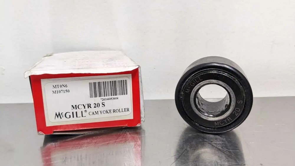McGill MCYR 20 S Cam Yoke Roller 20mm ID 47mm Roll Dia 47mm Roll W