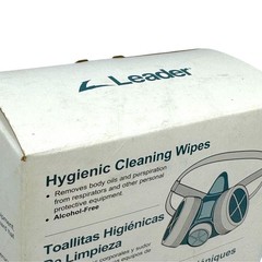 Leader 31 Hygienic Cleaning Wipes Alcohol-Free Respirator Mask Box of 100 PPE