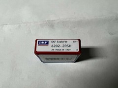(2 Pack) 6202-2RS/C3 SKF 2 RUBBER SHIELD BALL BEARING 15 x 35 x 11mm NEW ITALY