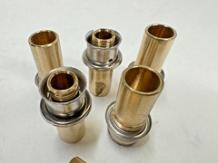 (6-PACK) VIEGA 97520 1/2″ PEX Press x 1/2″ Copper Tube Adapter, Lead Free Bronze
