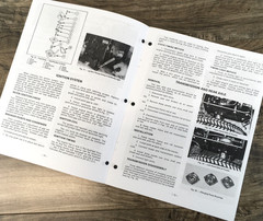 Massey Ferguson 14 & 16 Tractor W/ Mower Service Manual Repair Shop Technical MF