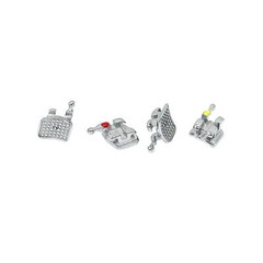 PROB Metal Bracket Dental Orthodontic Mini / Standard Roth/MBT 345/ 3Hooks.022″