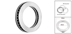 AXK4565 2AS Needle Roller Thrust Bearings Washers 45mm Bore Diameter 65mm OD
