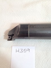 USED 1″ KENNAMETAL E16-SCLPR3 CARBIDE BORING BAR 12″ OAL. W/ COOL. USA MADE H359