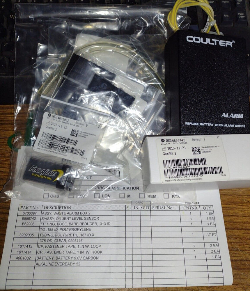 Beckman Coulter Waste Alarm KIT REF: 6706397 B56953 FAST SHIPPING! #U6