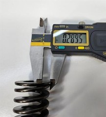 Heavy Duty Industrial Compression Spring 1.5″ Long 1.25″ OD 496 lb wire d 2.92mm
