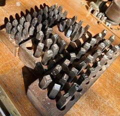 1/4″ & 3/8″ 71pc. Letter & Number Stamp Punch Sets Alloy Steel Metal