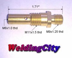 MIG Welding Gun Kit .035″ Heavy Duty Tip-Diffuer-Nozzle for Lincoln Tweco M3H