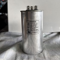 CBB65A 60+5 µF 440V Dual Run Capacitor HVAC AC Motor 60/5 MFD 50/60Hz