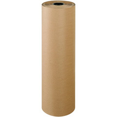 Indented Kraft Paper Roll, 60#, 36″ X 300′, Kraft, 100% Recycled Paper, Ideal fo