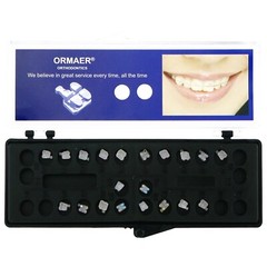 US Dental Ortho Braces Metal/Ceramic Roth/MBT Brackets 018/022 Slot Hooks 345/3
