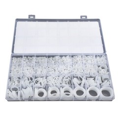 1228 Pcs 32 Size Clear Food Grade Silicone O-Rings Assortment Kit with OD 4-32mm
