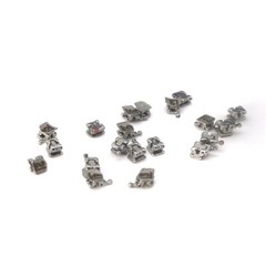 EASYINSMILE Dental self-ligating brackets Orthodontic metal brace ROTH/MBT &Hook