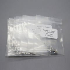 4 Pc Dental Buccal Tube Bondable Orthodontics Non-Convertible 1st Molar Roth 018