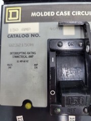 Square D Q232150H I-Line Circuit Breaker 150A 240V 3P 3PH Type Q2 150 Amp 3 Pole