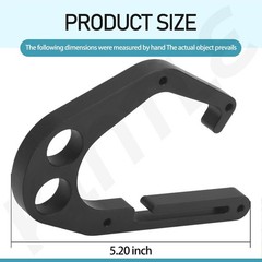 ALUMINUM TREE CLIMBING HOOK FOR SHEMBINER XL – ONE-HAND OPERATION W
