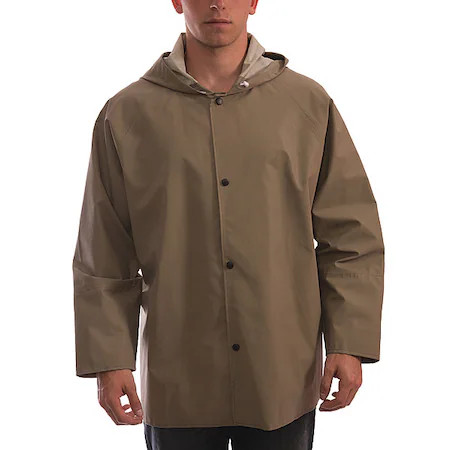 Tingley J12148 Magnaprene Flame Resistant Rain Jacket, Tan, 5Xl