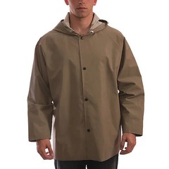 Tingley J12148 Magnaprene Flame Resistant Rain Jacket, Tan, 5Xl