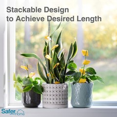 Safer Brand Home SH5026 Houseplant Sticky Stake Insect Traps No Size, Yellow