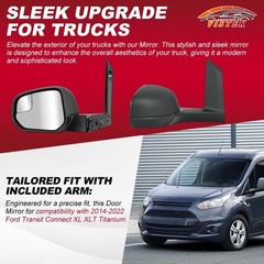 Passenger Right Side View Mirror FIT Ford Transit Connect 2014-2023 2024 – Power