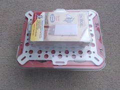 Arlington Recessed Electric Box Weather Proof in Use Cover NEW DBVM1W
