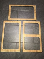 Hubert Full Size Bamboo Melamine Cold Tile – 21″L x 12 3/4″W