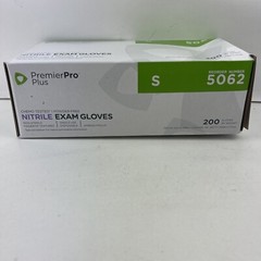 Premier Pro Plus Small Nitrile Exam Gloves Powder free 10 boxes 1000 gloves Case