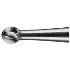 FG #4 Round Carbide Bur Friction Grip Normal Length 100 Pk
