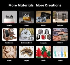 40*40cm 40W DIY Laser Engraving Machine Printer Cutting Wood Router Desktop