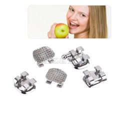 Dental Orthodontic Brackets Brace Mini/Standard Roth MBT Slot 022/018 Mesh Base