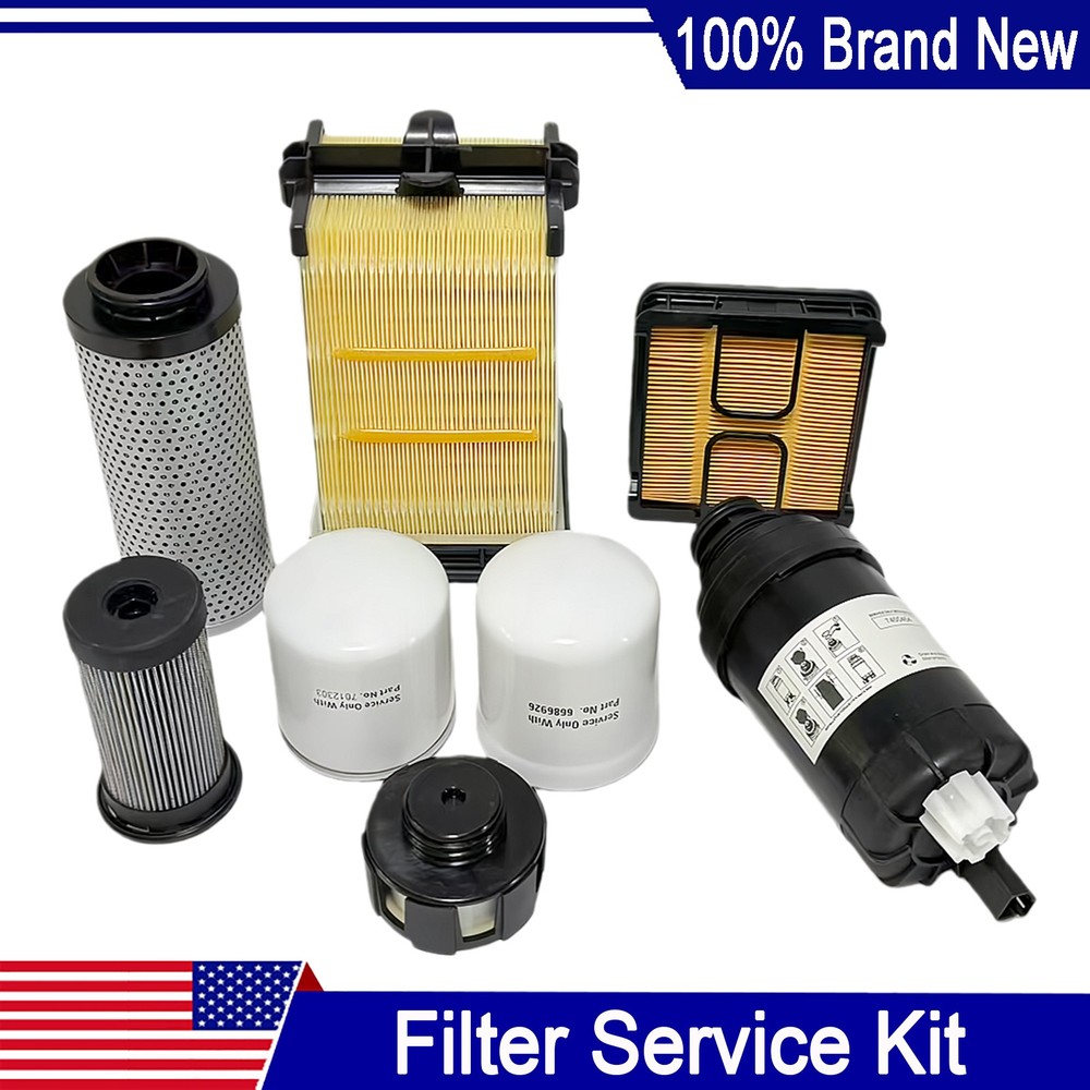 Filter Service Kit For Bobcat T450 T550 T590 T595 S450 S510 S530 S550 S570 S590
