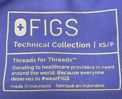 FIGS Rafaela Sleeveless Top XXS HW Zamora Jogger Pants XSP Scrub Set Royal Blue
