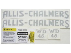Allis Chalmers WD45 Decal Set