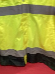 278-OccuNomix LUX-TJR Class 3 High-Visibility Breathable Rain Jacket Size Small