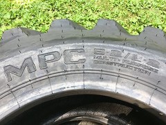 4 NEW 15.5-25 Galaxy MPC Loader L2/G2 Tires – 15.5X25 – 12 PLY – 154 pound tire