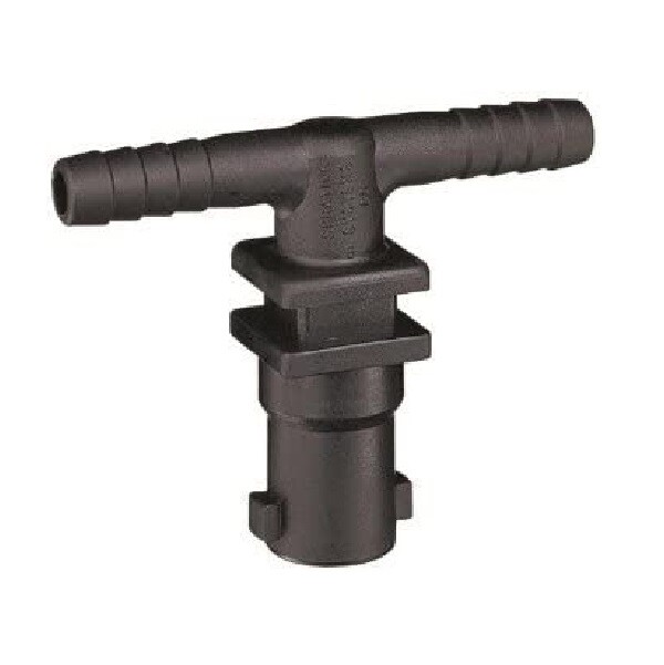 2 of Quick Nozzle Body Elbow Double Hose Barb For 3/8″ ID Hose 125 Max PSI
