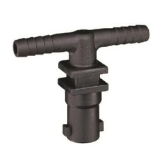 2 of Quick Nozzle Body Elbow Double Hose Barb For 3/8″ ID Hose 125 Max PSI